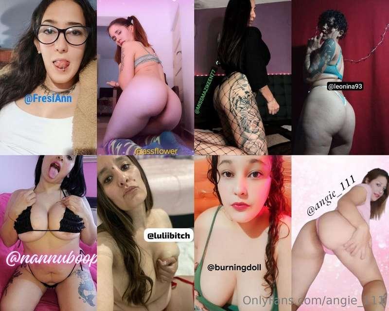 Available for sexting 😏🍑 @FresiAnn 🍑🎃 @assflower 💋🇦🇷 @MISSMA..