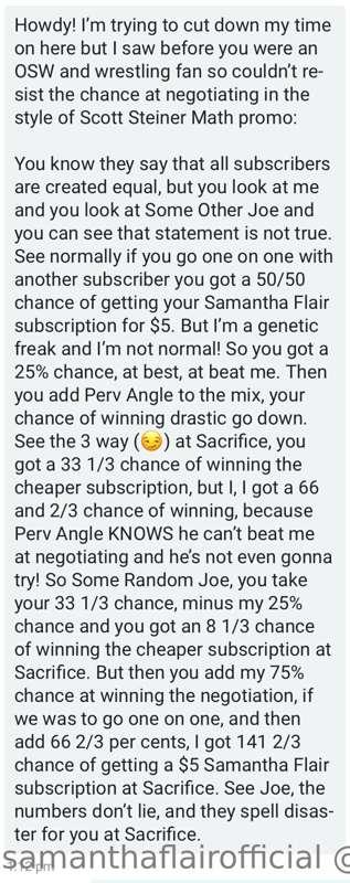 Hey pervs!

Now THIS is how you get the price you want when ..