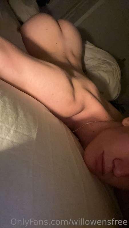 My ass is out but your tongue isn’t? You know better then to..