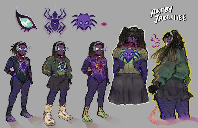 Spidersona design done 