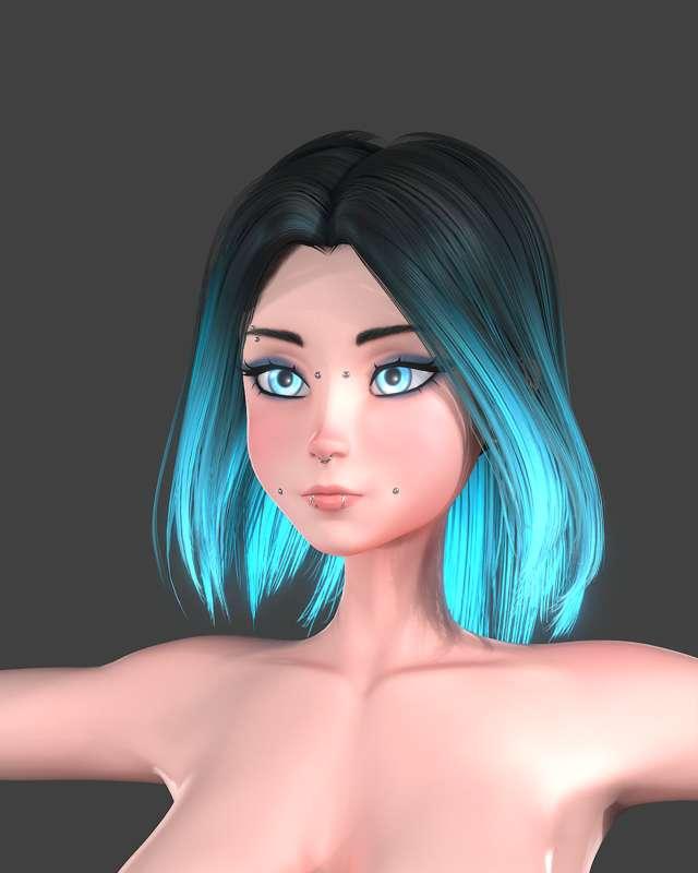 Working on a new character: Jodie!