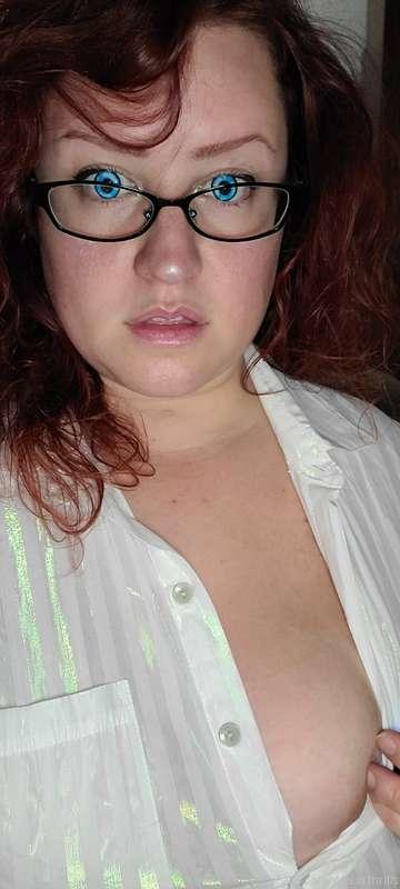 Had some fun with a lazy secretary photo shoot. Something in..