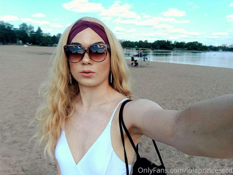 First time at a beach as a lady but not the last 🏖️