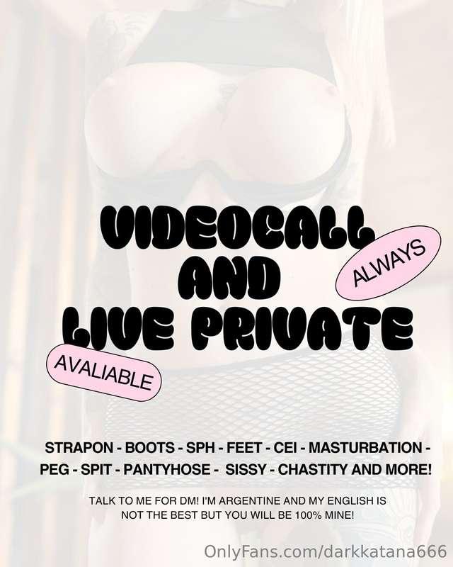 🖤I make video calls and private lives🖤The important thing is..
