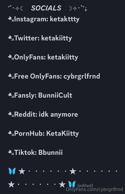 Here’s all my updated accounts usernames 🙂‍↕️ sorry for chan..
