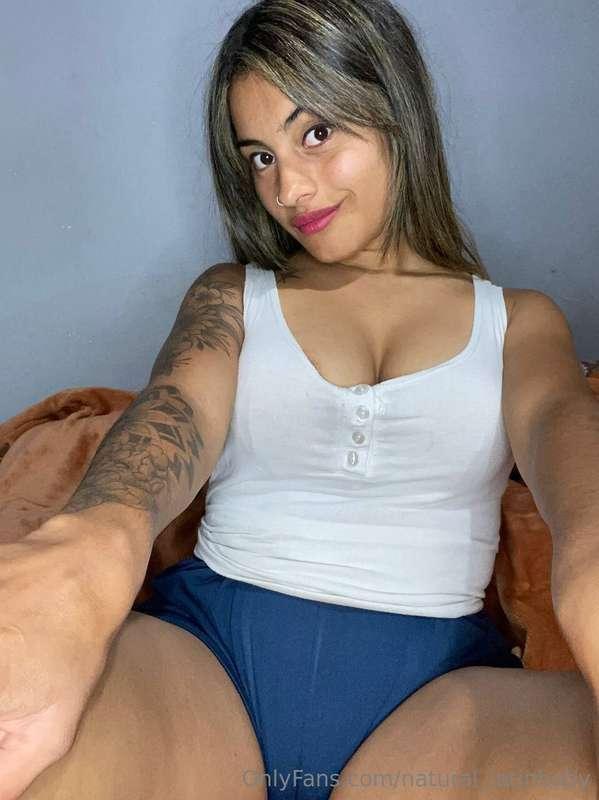 oops my shirt is about to explode because of my breasts🥥  do..