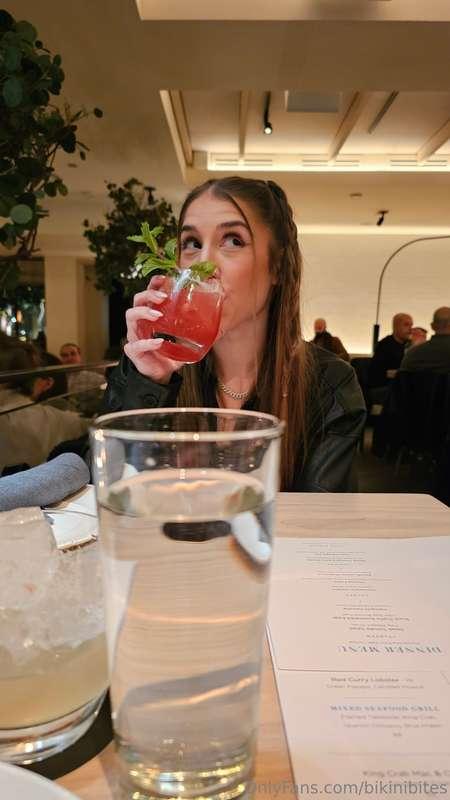 Just me enjoying a margarita😏