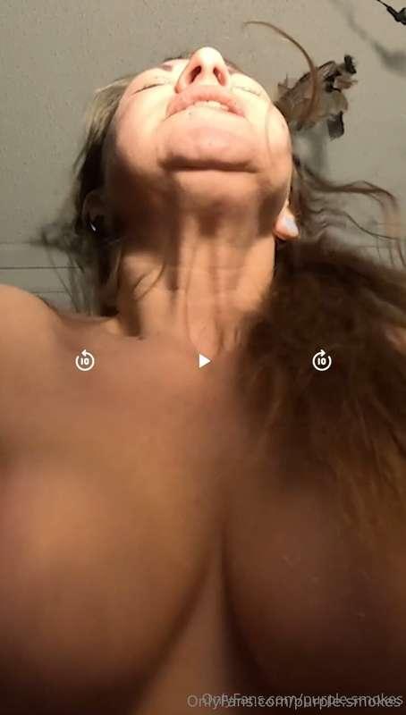 JOI Short - Watch my titties bounce as I ride you and moan f..