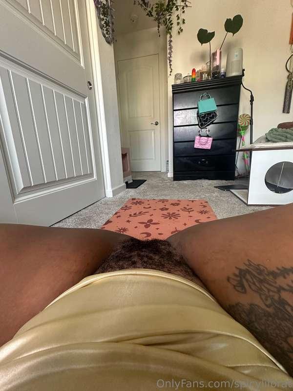 Morning stretching.