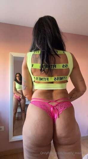Just me… checking the view from the back.🙈