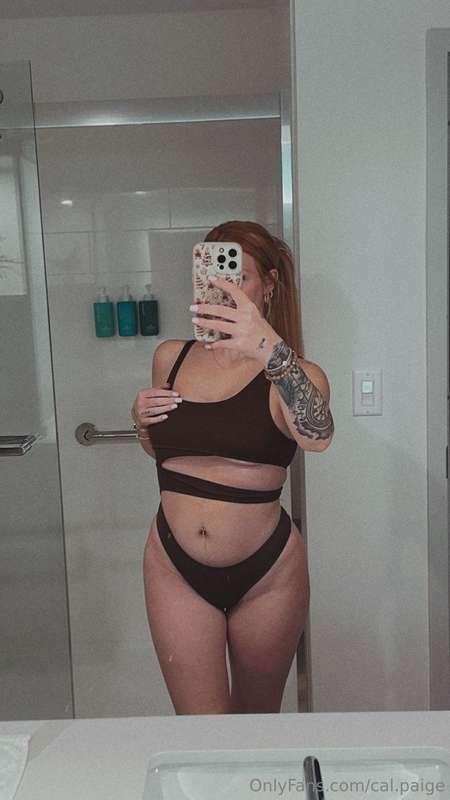 7 weeks postpartum 🦋💋does it look like ive had 2 kids? 🫣