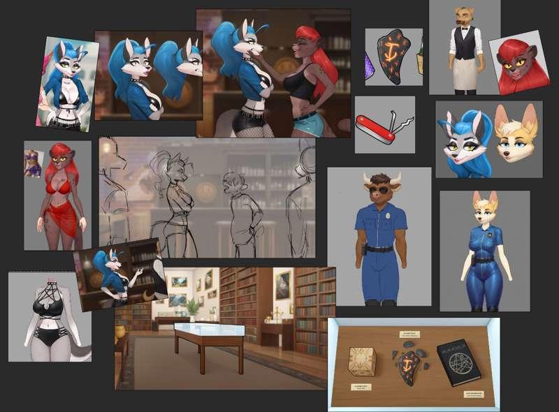 Sneak peeks with Hailey (and with other characters) from the upcoming update