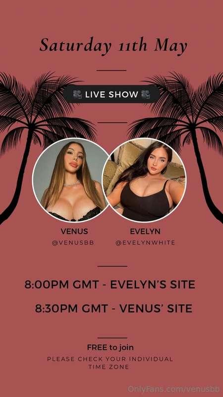 Don’t forget to tune in tomorrow! We’re gonna have so much f..