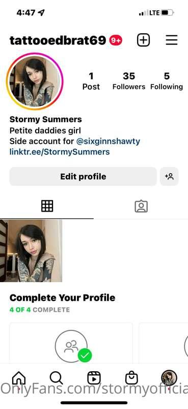 Follow my new instagram i made to post about my adult conten..