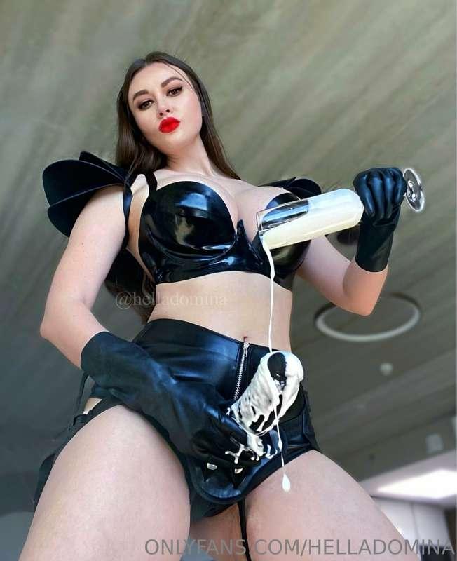 All your cum on my fucking cock ❗And then I will use it as l..