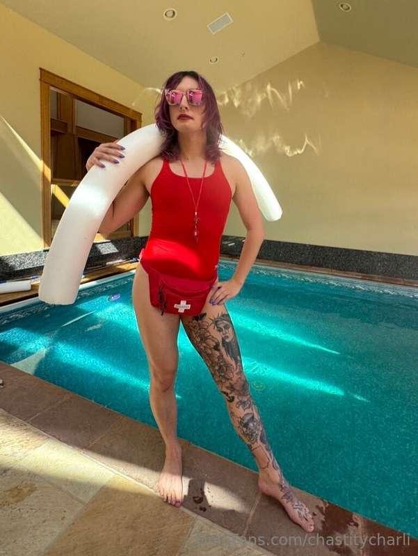 Lifeguard on duty 🛟