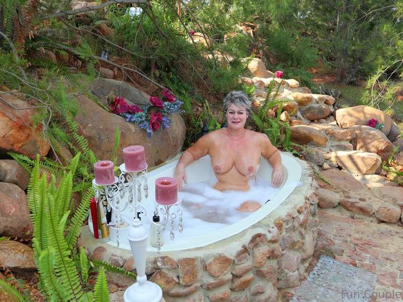 My most favorite bath ever.