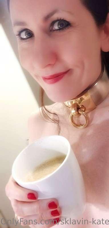 Thank you for the coffee in the morning... you know who... :..