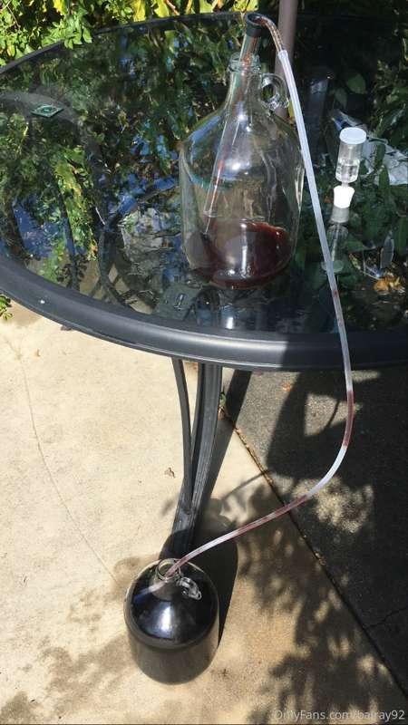 Not a sexy post but got some sun and finished bottling my ch..
