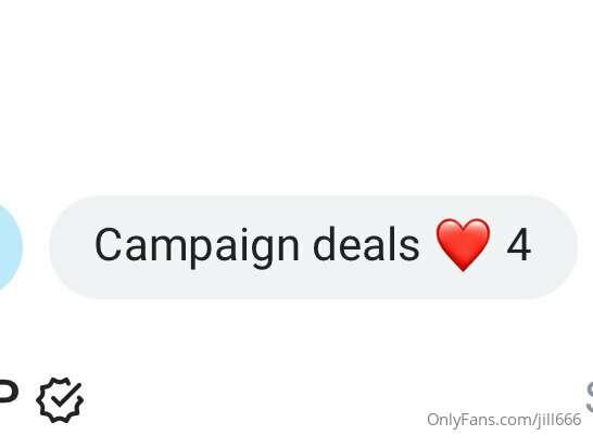 Go here for all my active campaigns to see if there’s anythi..