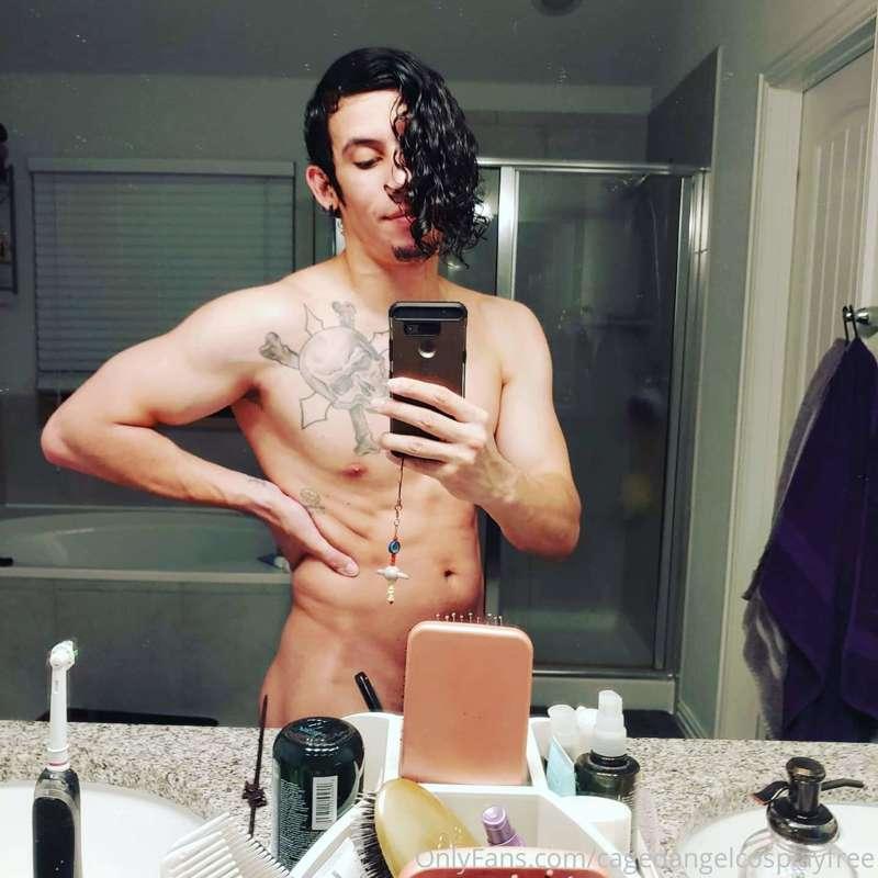 Me right after the bath from the ppv video