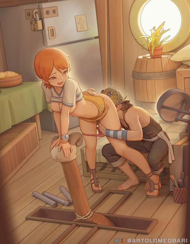 Nami and Usopp