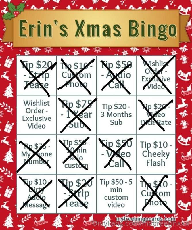 Xmas Bingo update!!! - only four more to get!!!!!