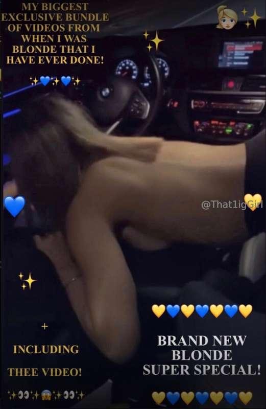 ✨💙 BRAND NEW!! 💙✨  💛✨ BRAND NEW BLONDE SUPER SPECIAL — MY FI..