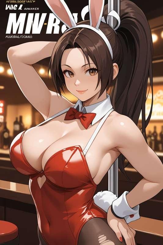 Mai Shiranui Bunny - KOF NSFW Photobook