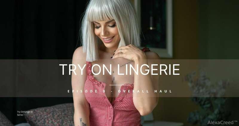 New Try On Lingerie Episode coming up tomorrow, 4 pm GMT,  d..