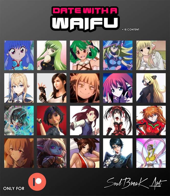 Date With a Waifu Project Final List