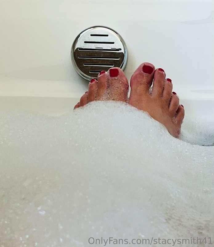 Mid day bath… I was told I was a lazy housewife so I might a..