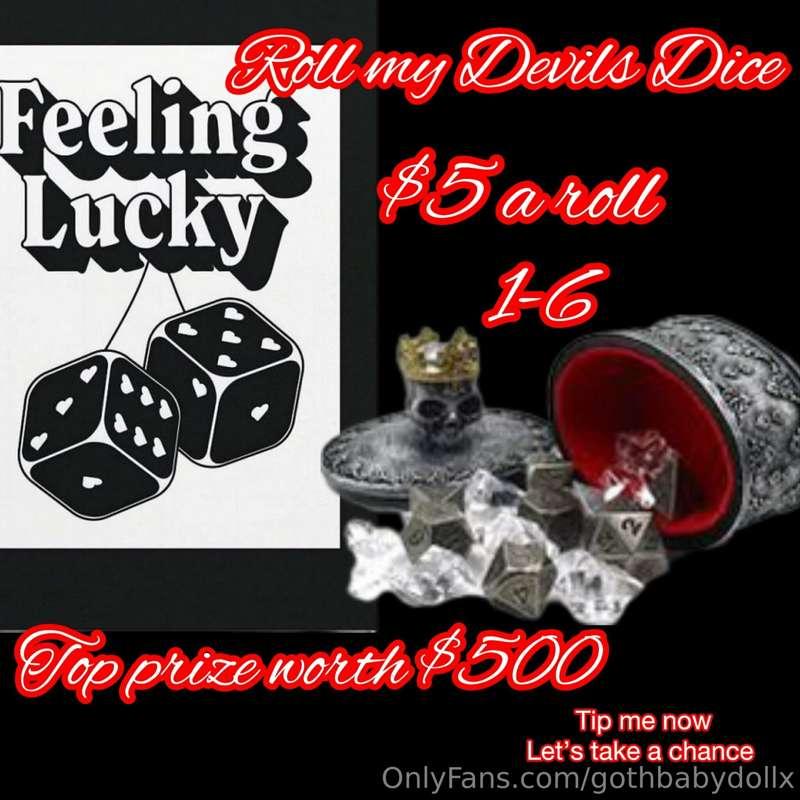 # ROLL THE RIGHT # AND WIN A PAIR OF PANTIES