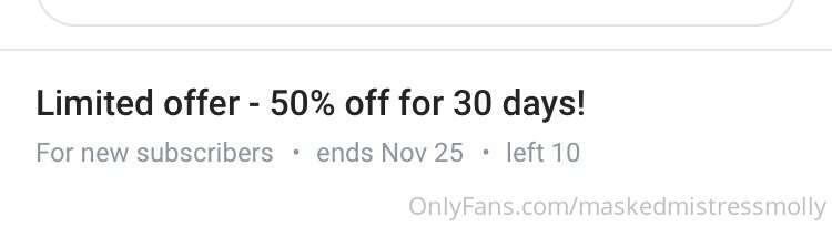 L. I. M. I. T. E. D.    O. F. F. E. R. 

Check out hot uncen..