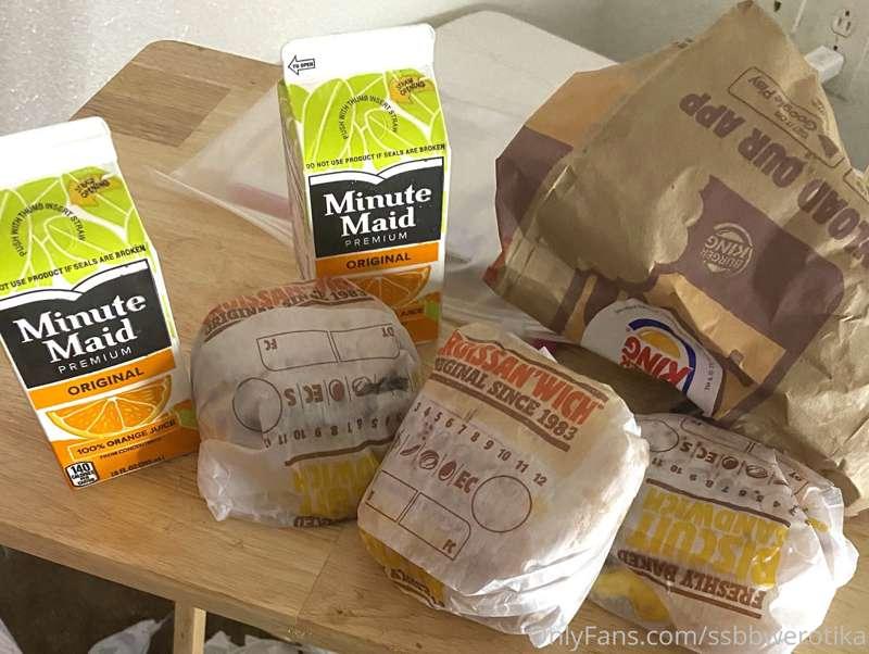 3 more sandwiches for Breakfast today 😇