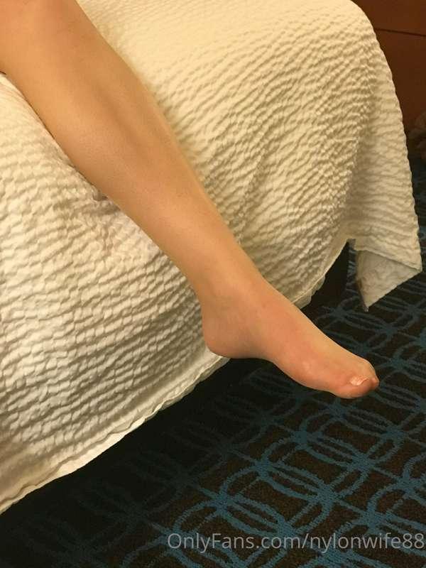 After an amazing night of fun in nylons