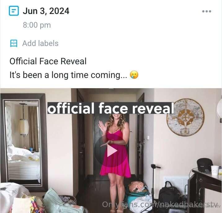 It's scheduled 😎