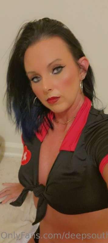 Would you mind checking my gag reflex? Just stick your dick ..