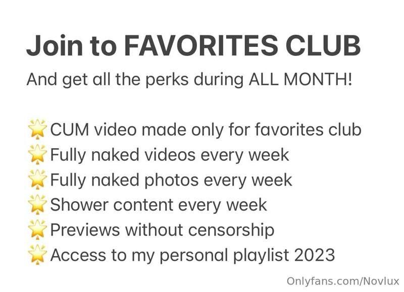 August Favorites club offer is here ✨ make sure to join befo..