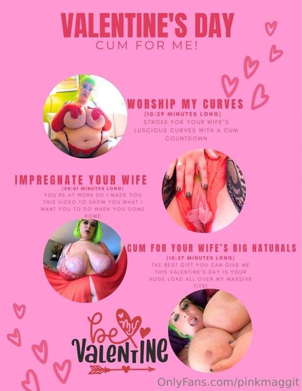 Will you be My Valentine? If you say YES, tip $30 or more on..