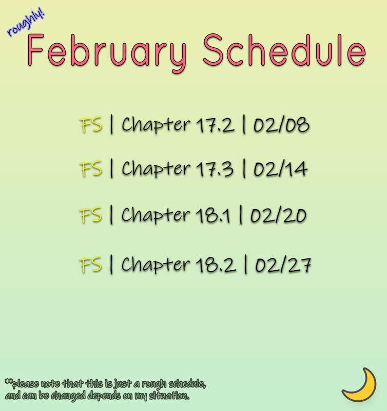 February Schedule~