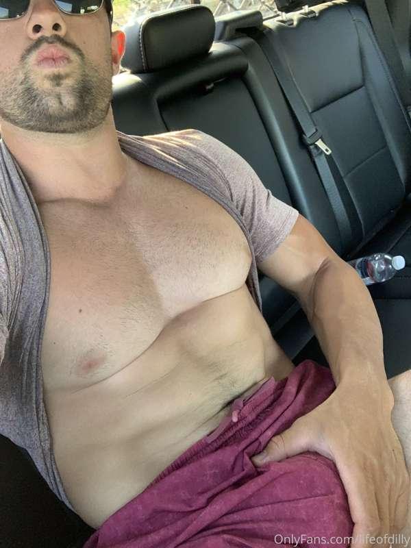 On my way back from the lake, a little sun burnt but it’ll b..