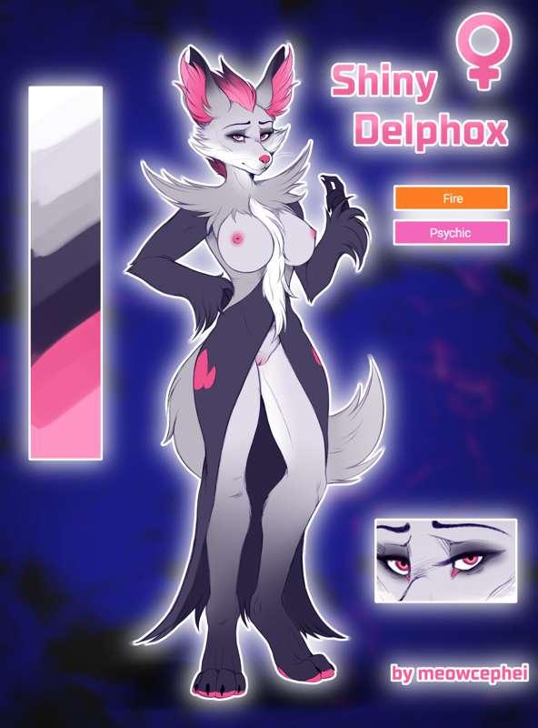 Shiny Delphox adopt