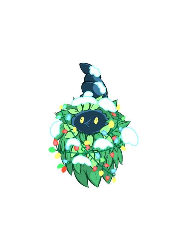 Printable Leaf Burmy Ornament !