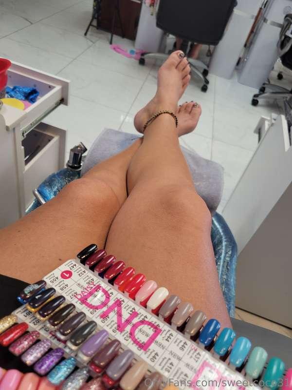 Time to get these toes redone