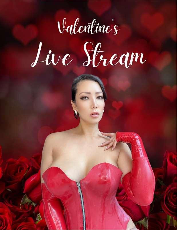 💖🎙️ Valentine’s LIVE with Mistress – Join Me for a Night of ..