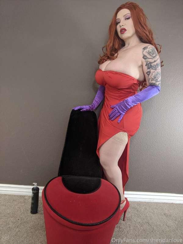 Jessica rabbit cosplay vid sale!!! Sending out soon!!