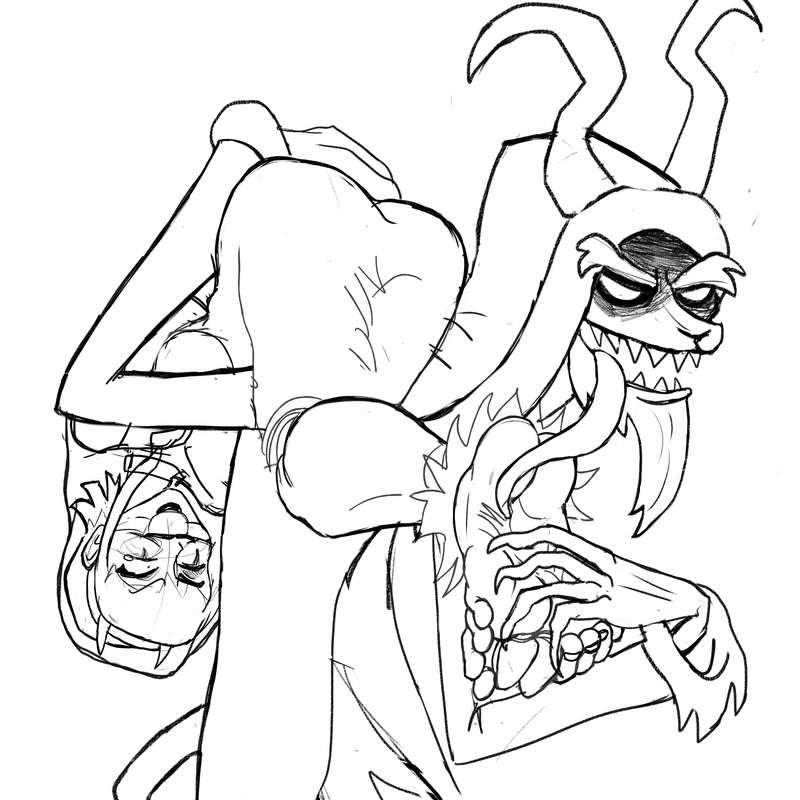 Krampus catches Juliette[sketch]