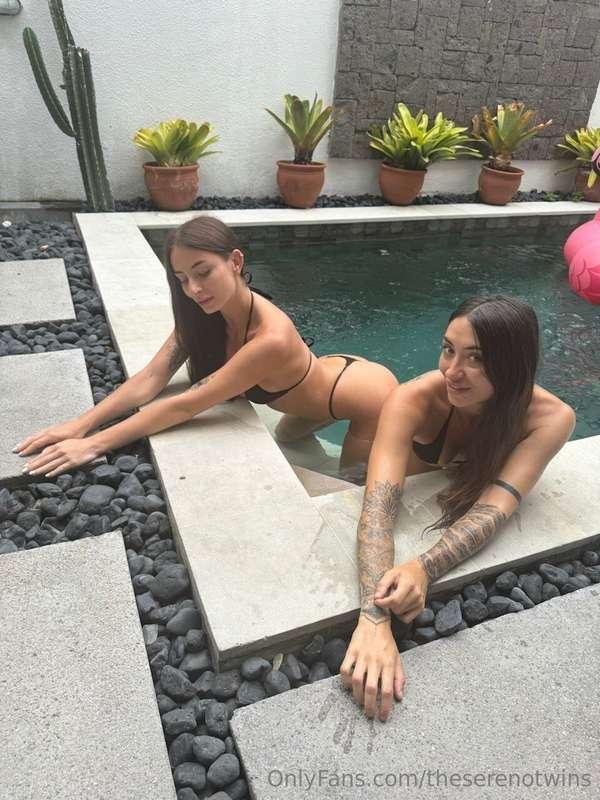 Would you like to join us in the pool?