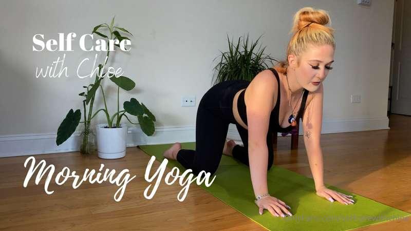 Have you watched my latest video yet? Morning yoga is my fav..